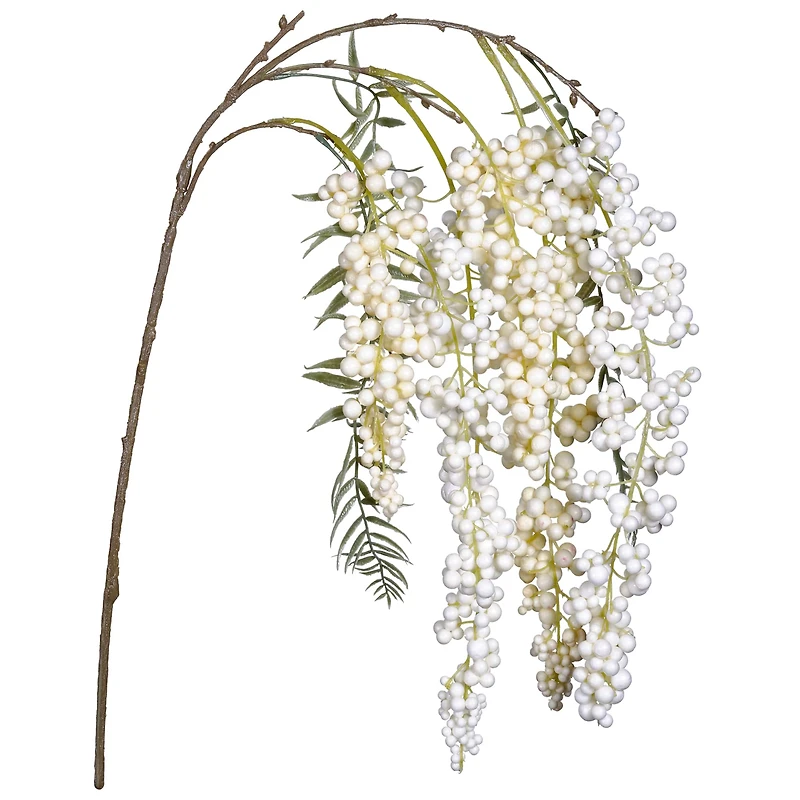 Cream Hanging Berry Stem by Ashland®