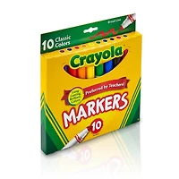 12 Packs: 10 ct. (120 total) Crayola® Classic Broad Line Markers