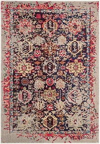 Monaco Distressed Medallion 3' X 5' Area Rug