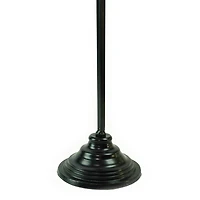 30" Decorative Black Metal Wreath Stand