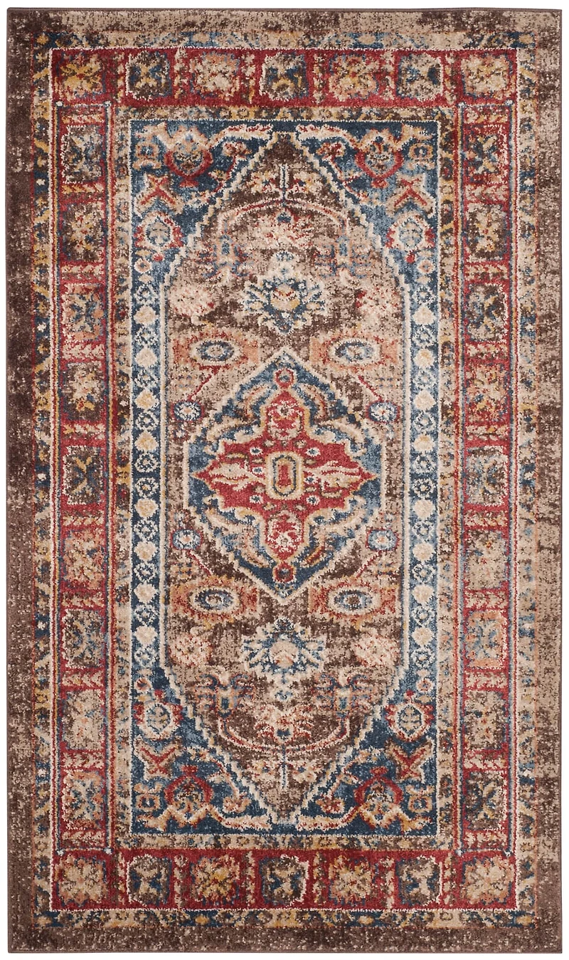 Bijar Double Border 3' X 5' Area Rug