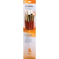 Princeton™ RealValue™ White Taklon Brush Set With #12 Flat
