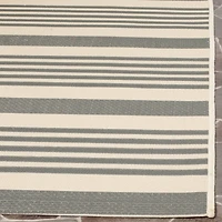 Courtyard Stripe 2' X 3'-7" Accent Rug