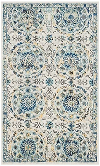 Evoke Circle Medallion 2'-2" X 4' Area Rug
