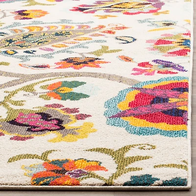 Monaco Boho Floral 3' X 5' Area Rug