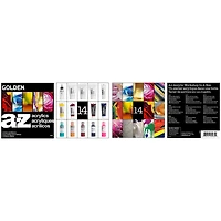 Golden® A-Z Acrylic 14-Piece Set