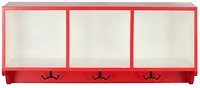 Alice Wall Shelf in Red & White