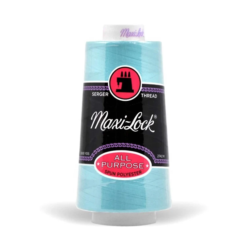 Maxi-Lock Serger Thread - Queens Turquoise