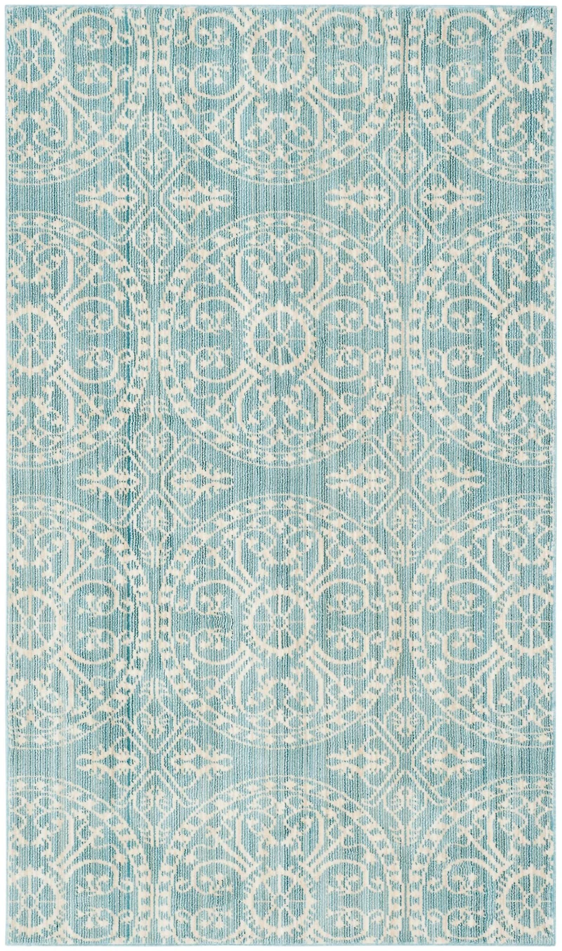 Valencia Transitional Mosaic 3' X 5' Area Rug
