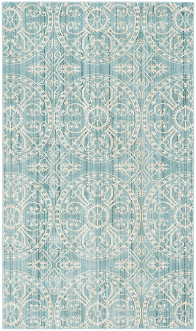 Valencia Transitional Mosaic 3' X 5' Area Rug