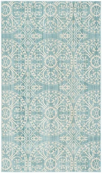 Valencia Transitional Mosaic 3' X 5' Area Rug