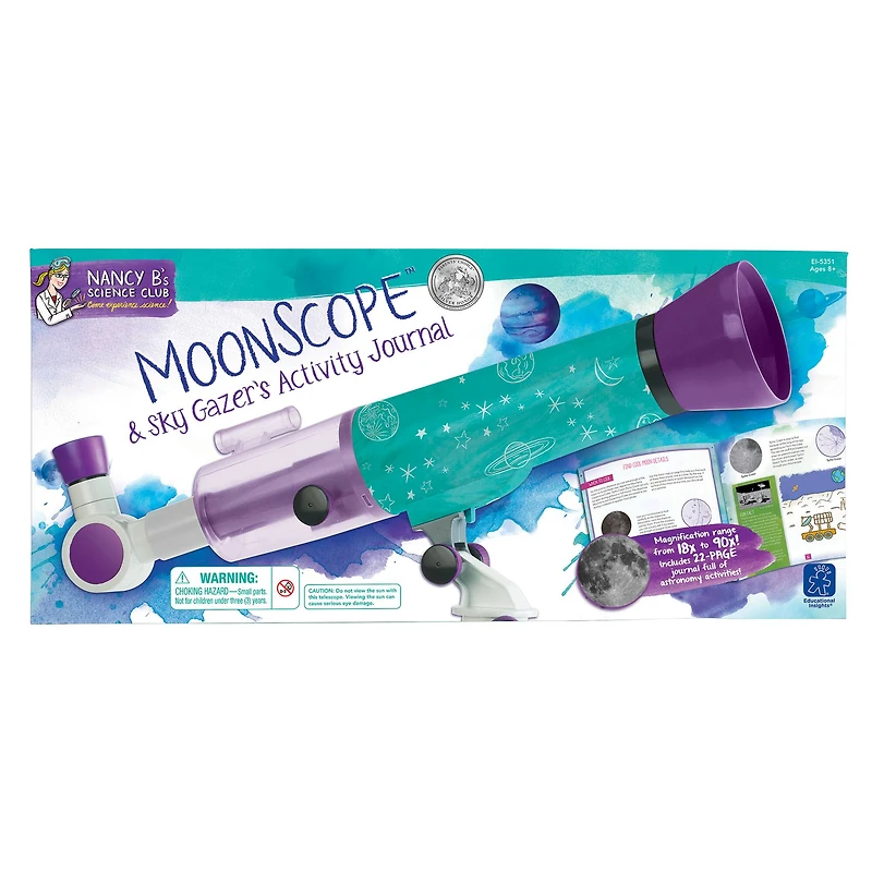 Nancy B’s Science Club® MoonScope™ and Sky Gazer's Activity Journal