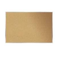Ghent Aluminum Frame Corkboard, 18" x 24"