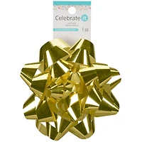 5.75" Gold Gift Bow By Celebrate It™