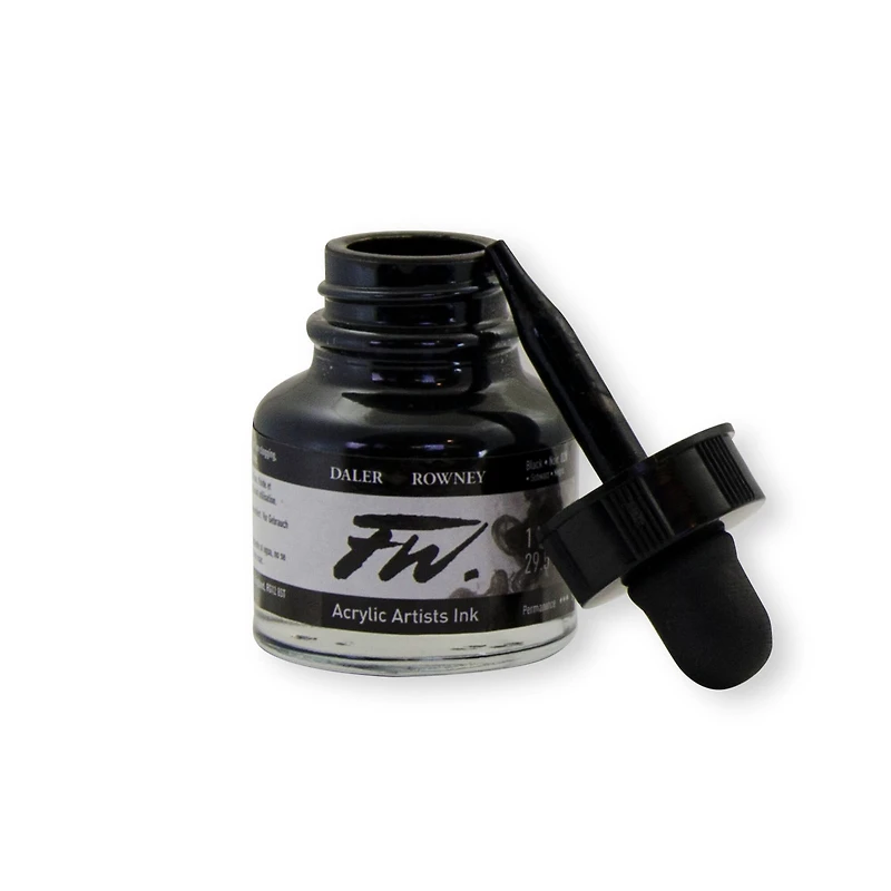 Daler-Rowney® FW Artists' Acrylic Ink, India Black