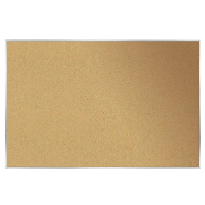 Ghent Aluminum Frame Corkboard, 24" x 36"