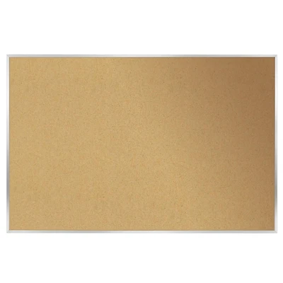Ghent Aluminum Frame Corkboard, 24" x 36"