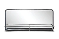 Hello Honey® 16" Framed Mirror with Shelf