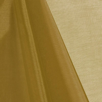 Dark Gold Mirror Organza