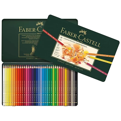 Faber-Castell® Polychromos® 36 Color Pencil Tin Set