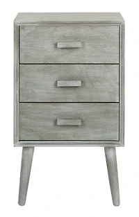 Pomona 3 Drawer Chest in Slate Grey