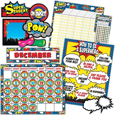 Superhero Classroom Set