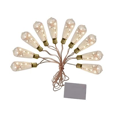12 Pack: Apothecary & Company™ 10ct. Clear Traditional Bulb Decorative String Lights