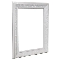 Wide Whitewashed Open Back Frame, 16" x 20" By Studio Décor®