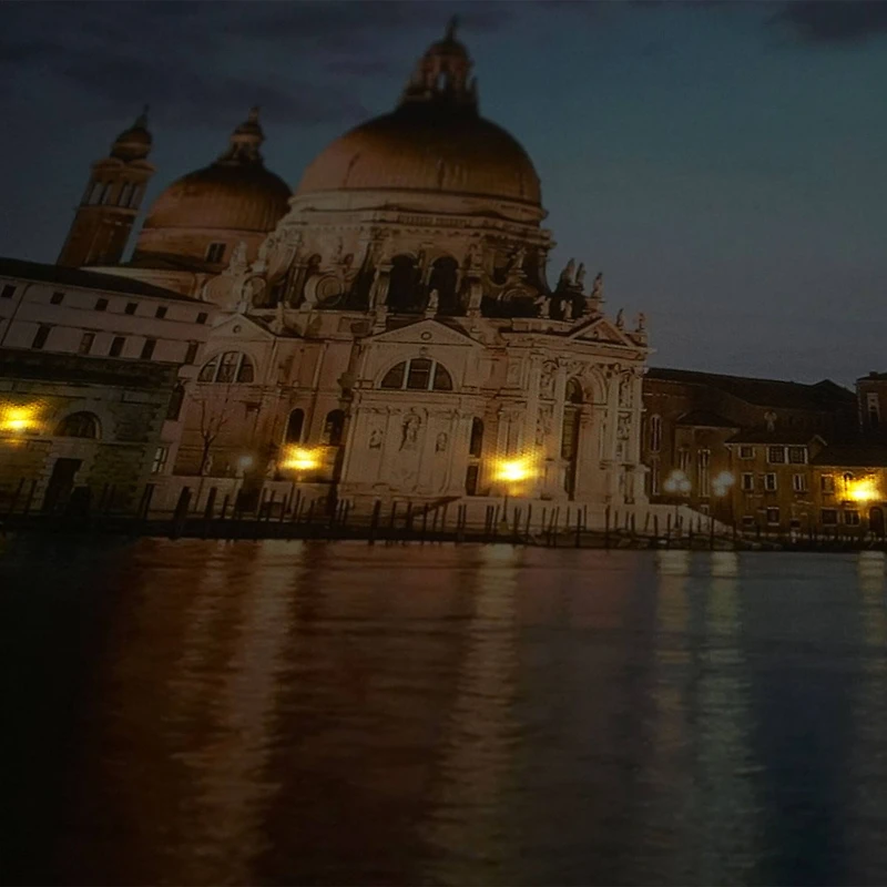 LED Lighted Venice City Italy Sunset Wall Art