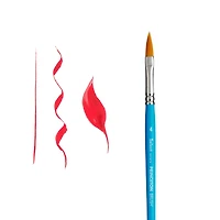 12 Pack: Princeton™ Select Artiste™ Series 3750 Size 4 Short Handle Pointed Filbert Brush