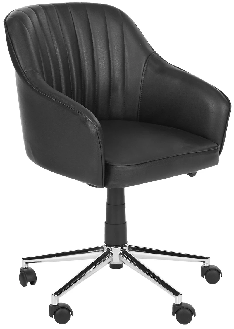 Hilda Desk Chair in Black