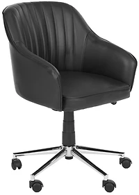 Hilda Desk Chair in Black