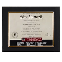 8.5" x 11" Document Mat by Studio Décor