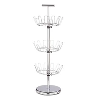 Honey Can Do Chrome 3-Tier Shoe Tree