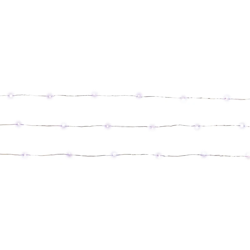 12 Pack: Apothecary & Company™ 10ft. Purple LED Decorative String Lights