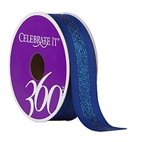 7/8" Grosgrain Glitter Strip Ribbon by Celebrate It® 360°™