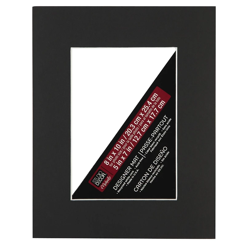 8" x 10" Mat By Studio Décor