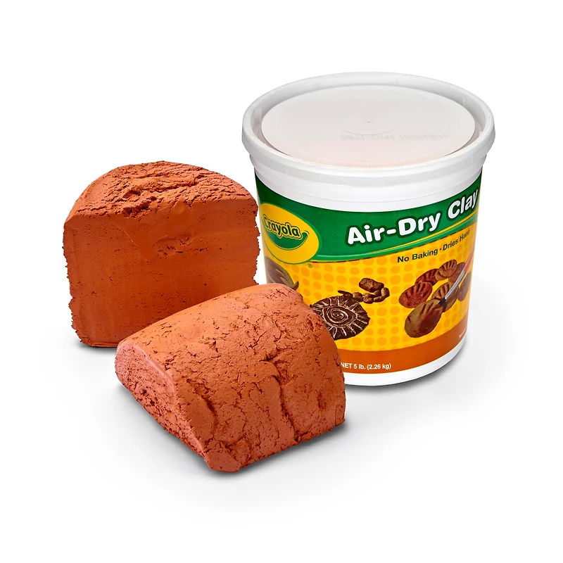 8 Pack: Crayola® 5lb. Terra Cotta Air-Dry Clay