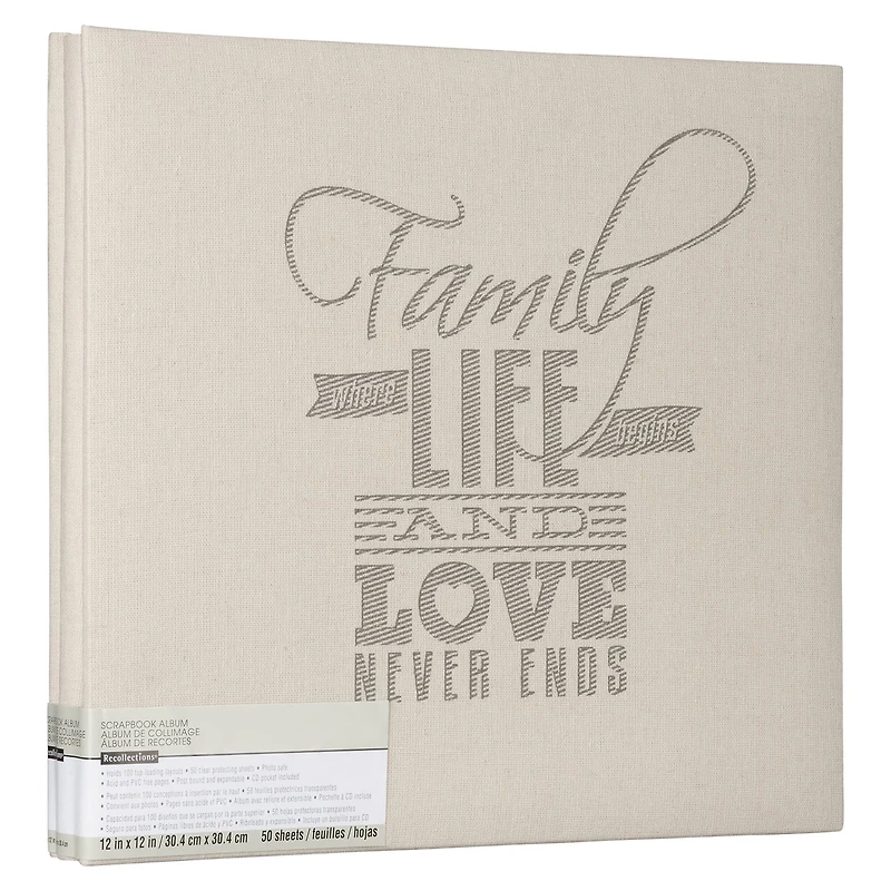 Family Life Scrapbook by Recollections®