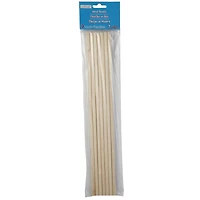 12 Packs: 7ct. (84 total) 1/4" x 12" Wooden Dowels by Creatology™