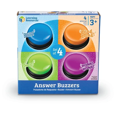 Answer Buzzers, Set of 4