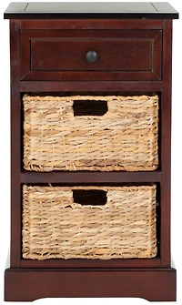 Carrie Side Table in Dark Cherry