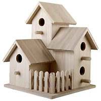 Triple Wood Birdhouse by Make Market®