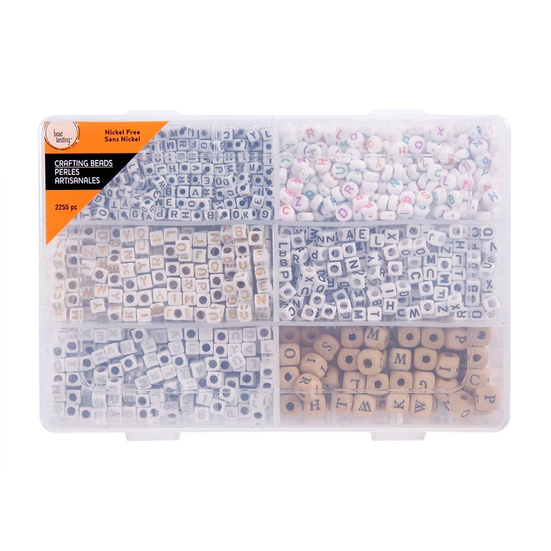 Craft Mixed Alphabet Beads by Bead Landing™