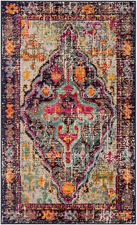 Monaco Warm Bohemian 3' X 5' Area Rug
