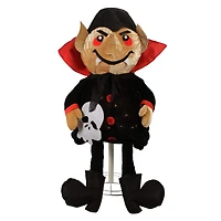 35" Lighted Standing Creepy Count Dracula Vampire Halloween Decoration