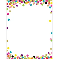 Confetti Computer Paper, 50 sheets per pack, 6 packs