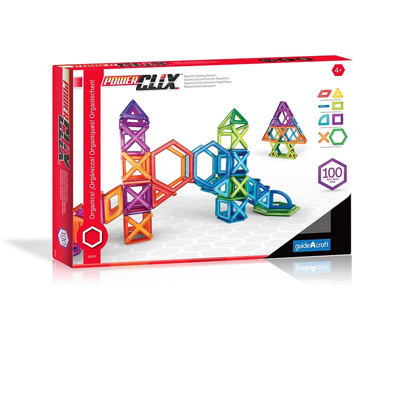 Guidecraft®PowerClix® Construction Set, 100 Pieces