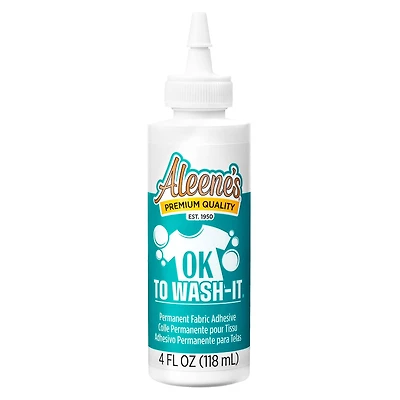Aleene's® 4oz. OK To Wash-It® Fabric Glue