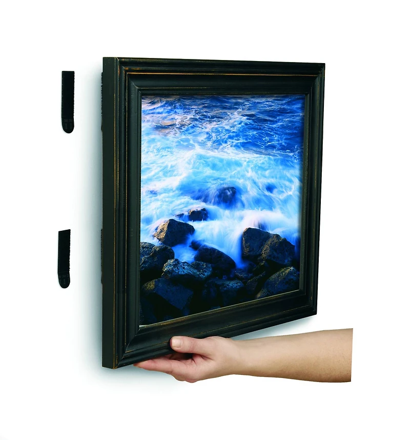 Command™ Medium Black Picture Hanging Strips, 4ct.